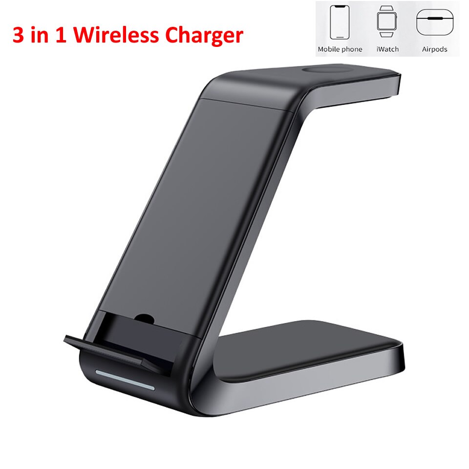 Versatile 3 in 1 Wireless Charging Station - Halri