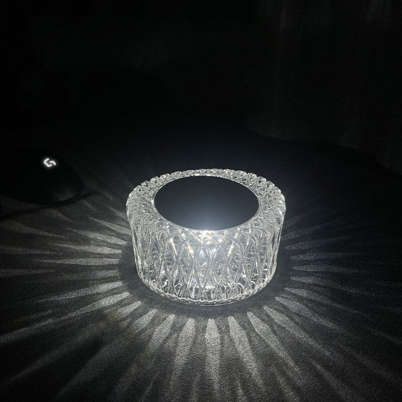 Decorative Crystal Bird Table Lamp - Halri