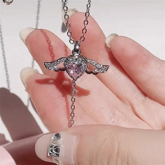 Romantic Heart Shaped Love Necklace - Halri