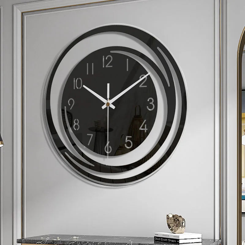 Quiet Round Modern Wall Clock