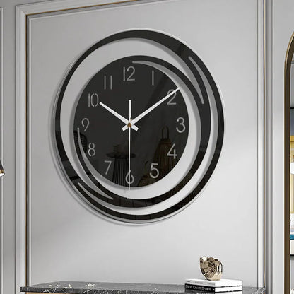 Quiet Round Modern Wall Clock