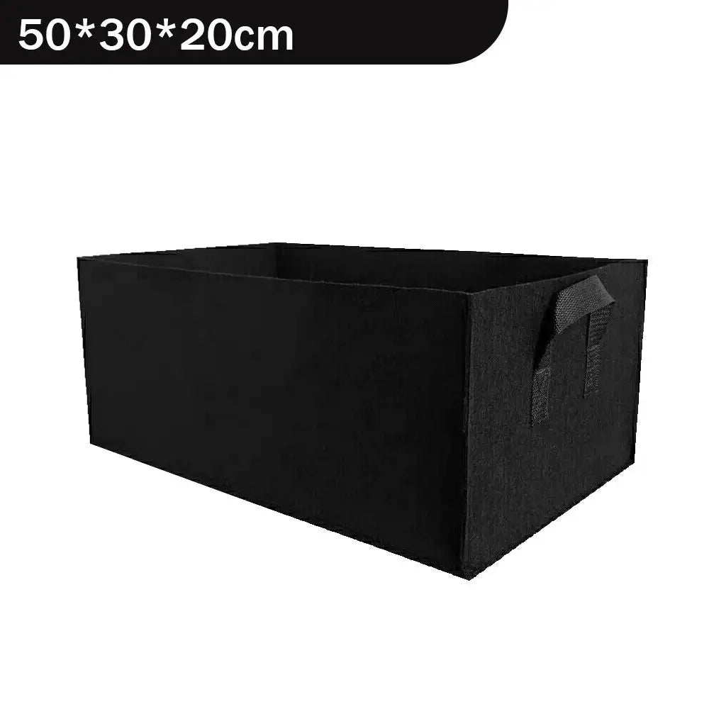 Sac de jardinière avec poignées et trous de drainage