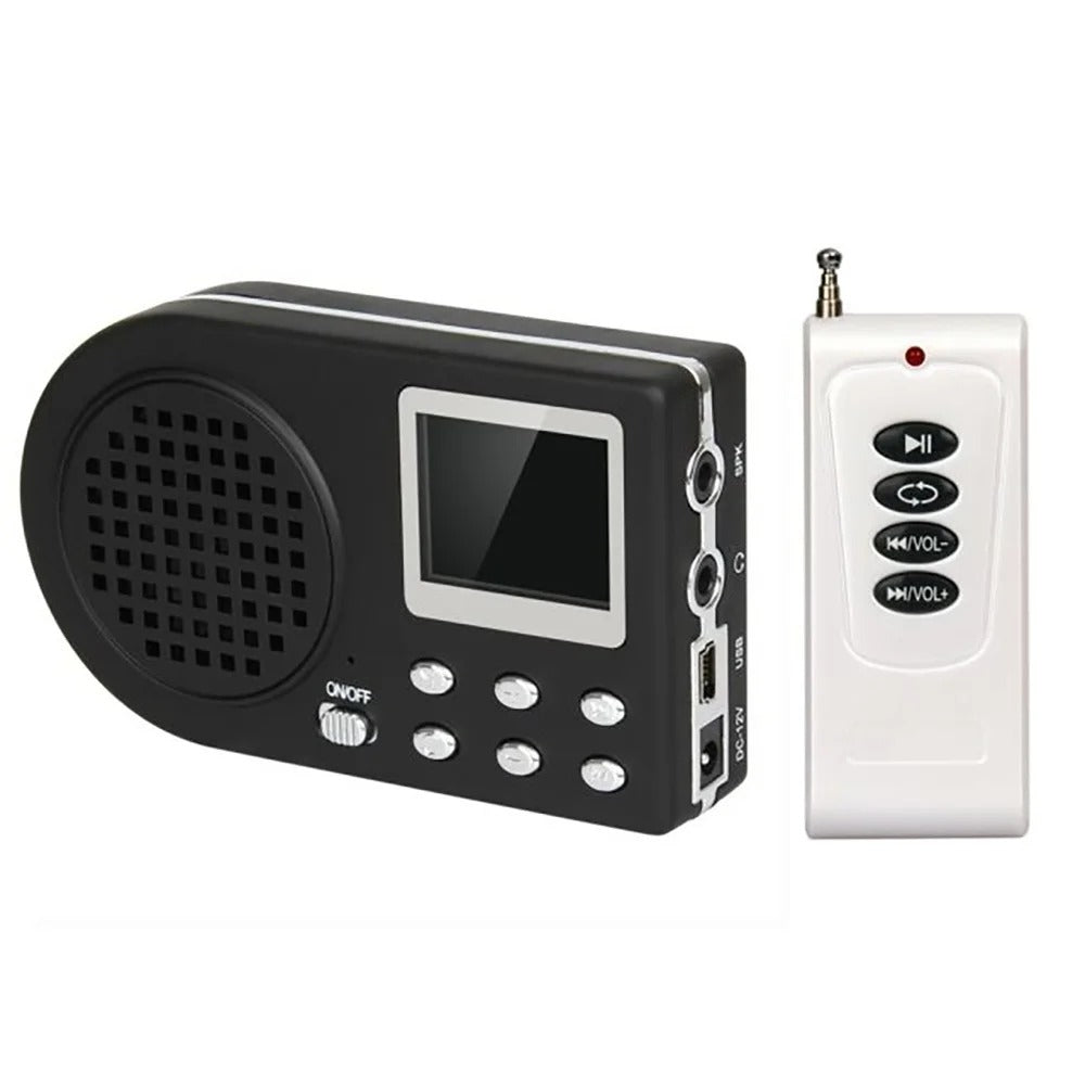 Compact Digital Bird Caller MP3 Player with LCD Screen