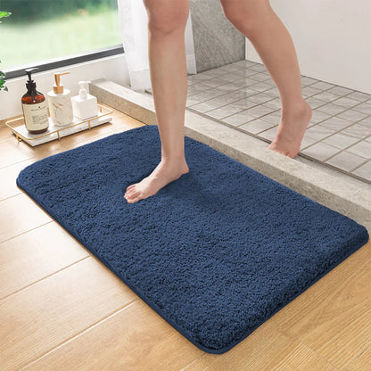 Tapis de bain moelleux | Doux, absorbant et antidérapant