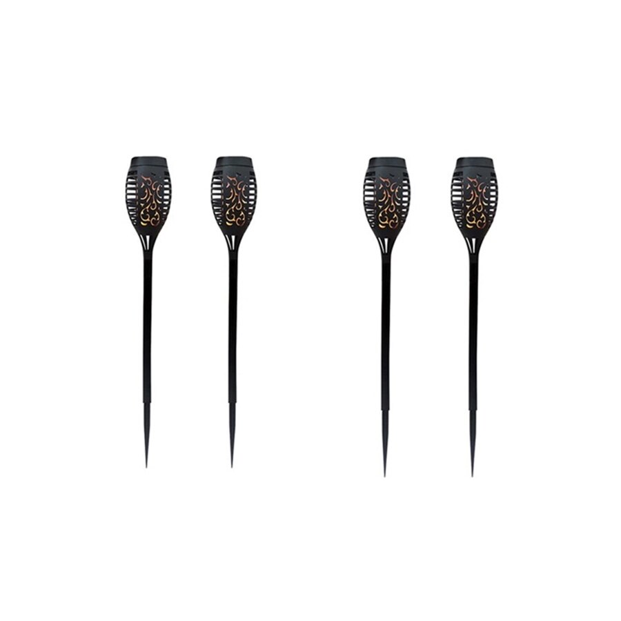 Lampe à flamme LED d'extérieur à énergie solaire