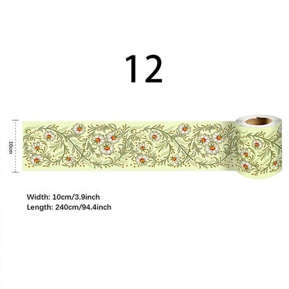 Ruban adhésif mural imperméable à décollement facile