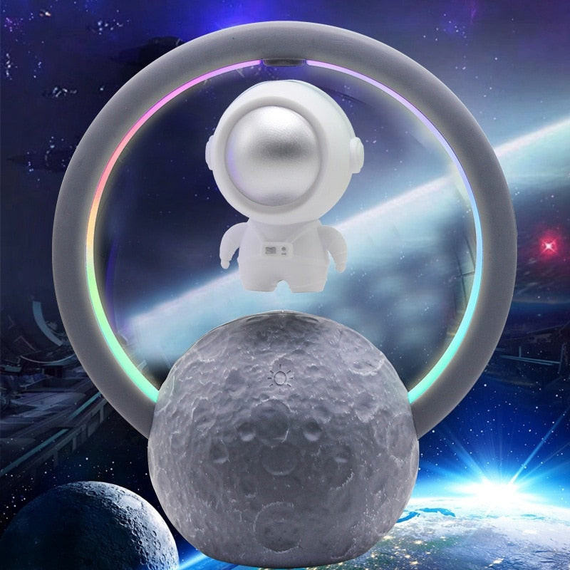 Enceinte Bluetooth flottante LED astronaute
