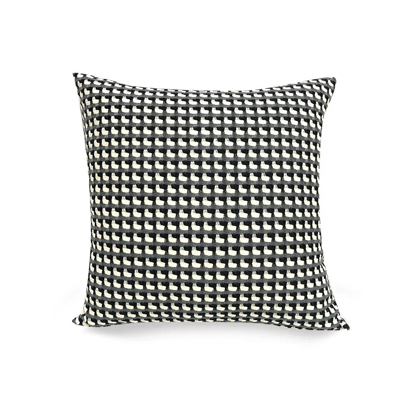 Coussin décoratif nordique coloré pour canapé et salon