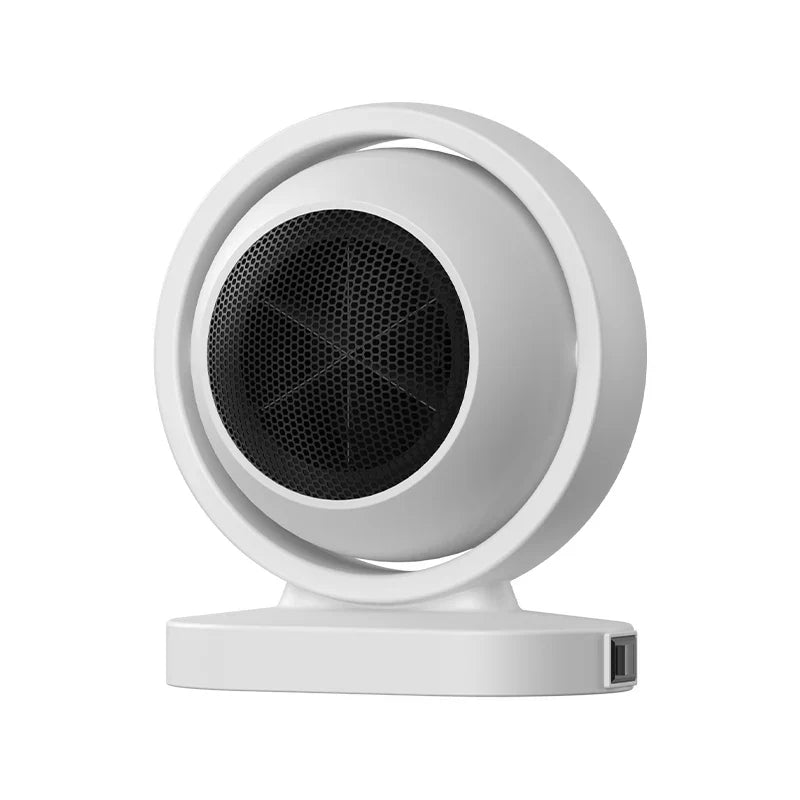 Mini radiateur électrique compact 380 W avec dispositif de sécurité