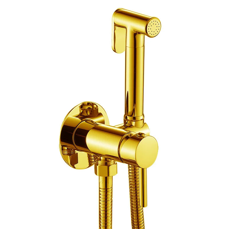 Hygienic Wall Mount Bidet Faucet Kit - Halri