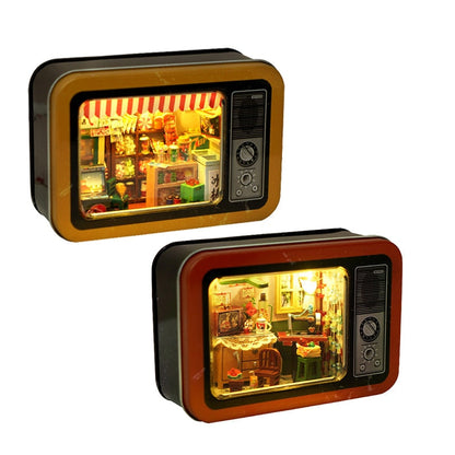 Petit ensemble de construction de maquettes d'architecture japonaise