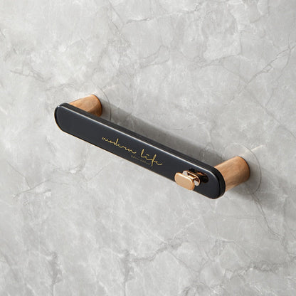 Porte-serviettes mural compact