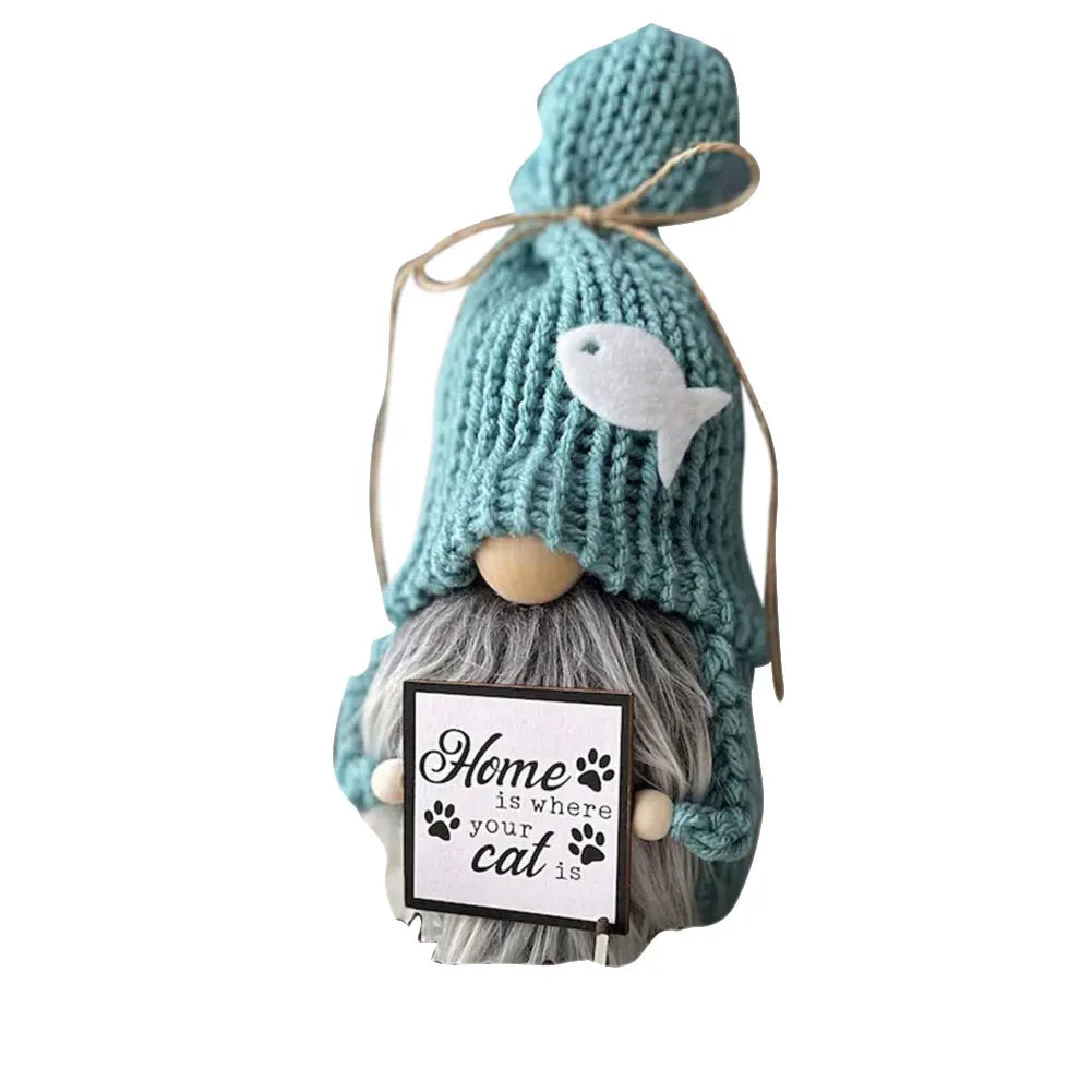 Adorables nains de jardin artisanaux pour la décoration des fêtes 