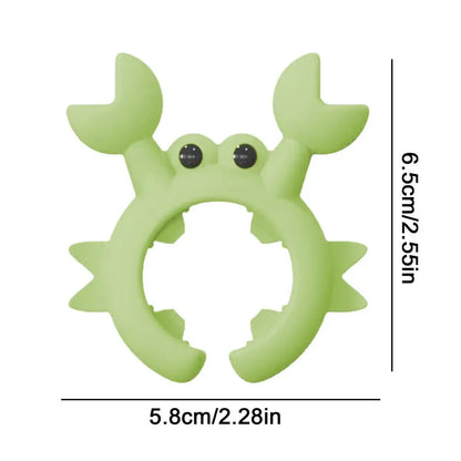 Adorable porte-cuillère en céramique pour fruits de mer