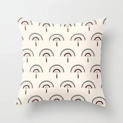 Housse de coussin douce à fleurs