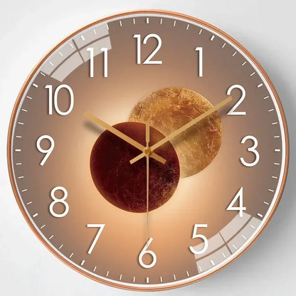Horloge murale traditionnelle silencieuse