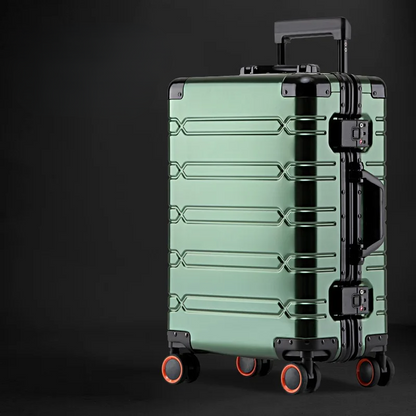 Valise de voyage légère en métal de direction