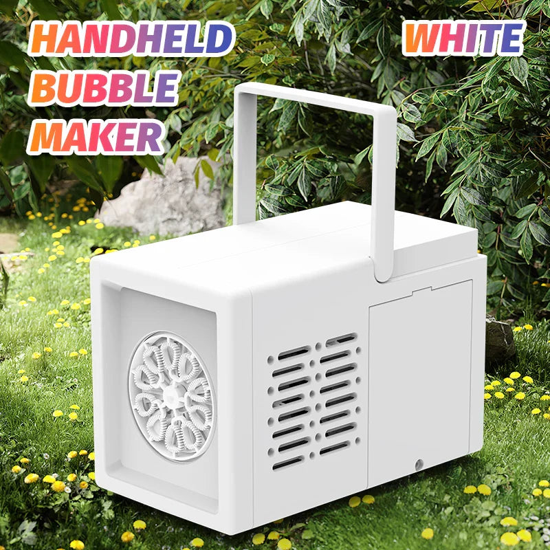 Fun Outdoor Bubble Blaster Machine for Kids - Halri
