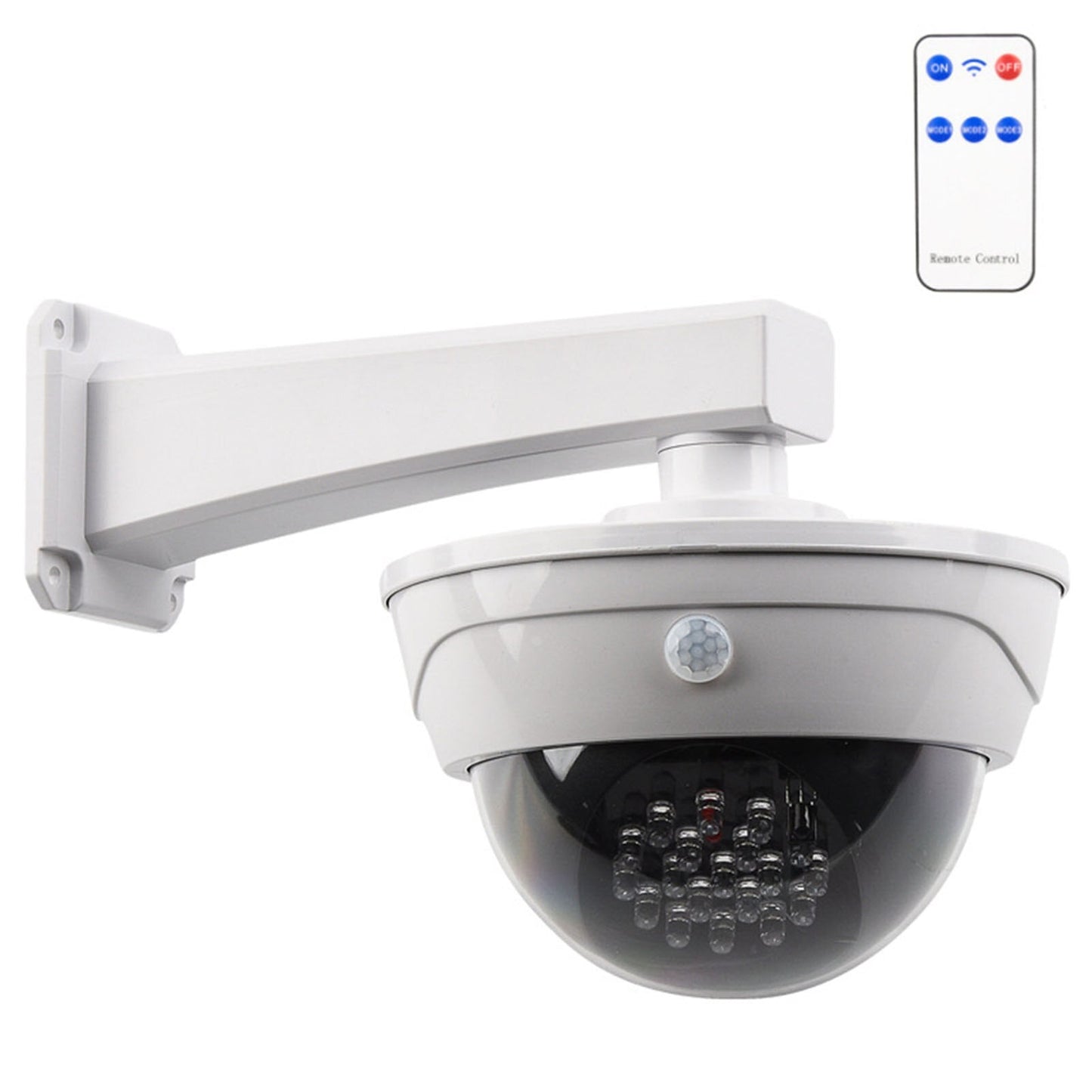 Weatherproof Solar Powered Dummy Security Camera - Halri