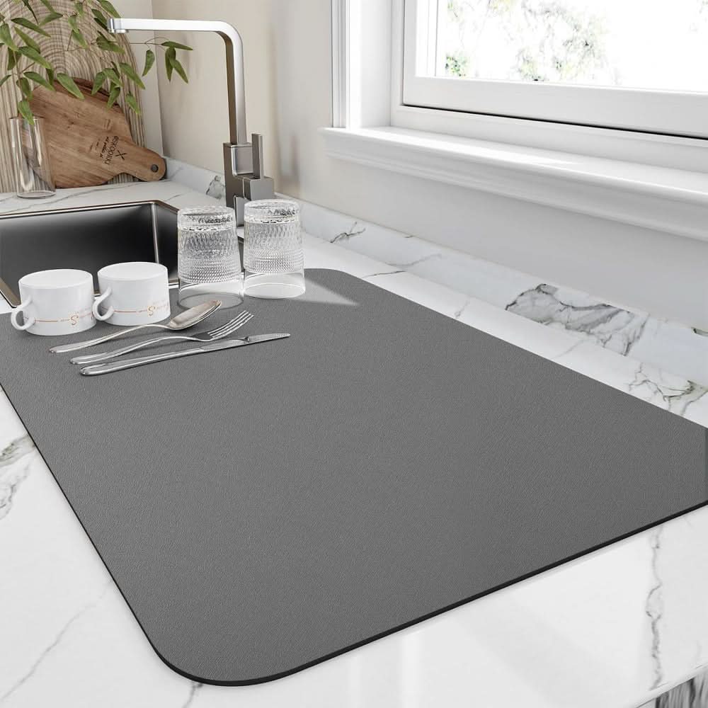 Absorbent Kitchen Drying Mat for Clean Counters - Halri