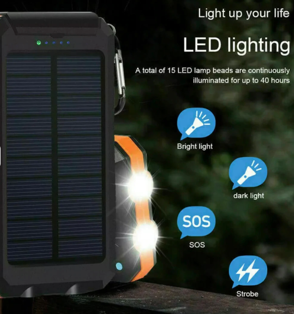 Waterproof Outdoor Power Bank 500000mAh Portable Charger