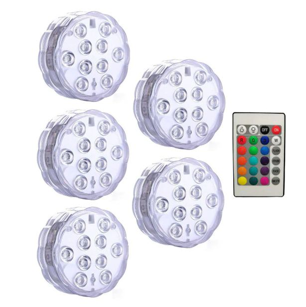 Colorful Waterproof Pool Lights Remote Controlled LED Lamp - Halri