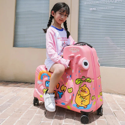 Chariot à bagages amusant pour enfants 
