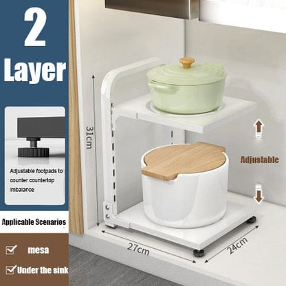 Étagère d'angle pliable à plusieurs niveaux pour un gain de place