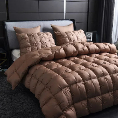 Couette en plumes douces de qualité supérieure