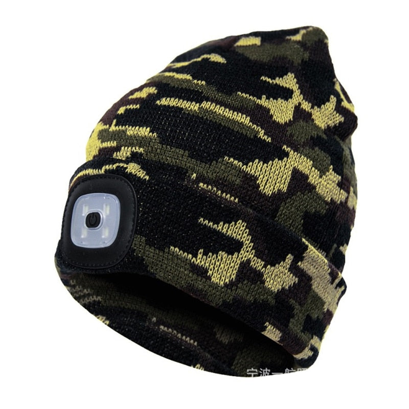 Warm Bright LED Sports Beanie Hat - Halri
