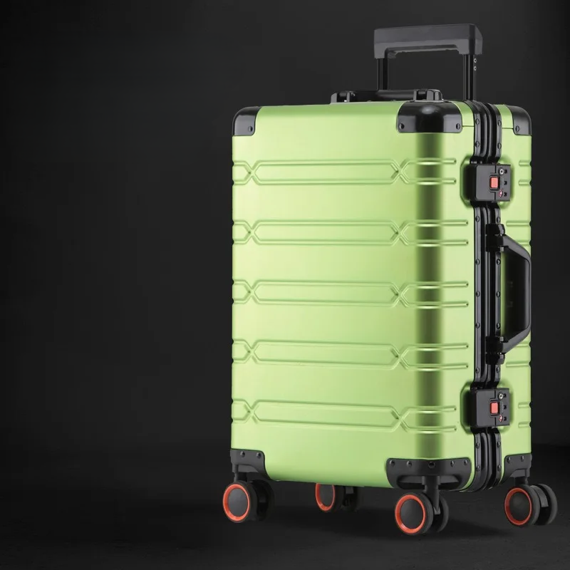 Valise de voyage légère en métal de direction