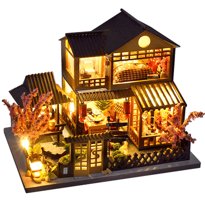 Small Japanese Architecture Model Building Set - Halri