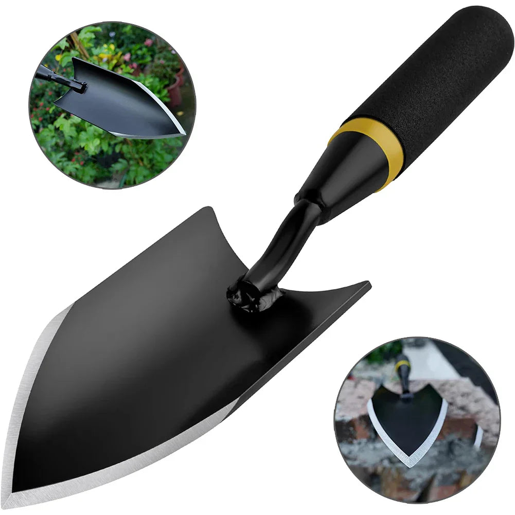 Heavy Duty Garden Spade for Tough Soil & Roots - Halri