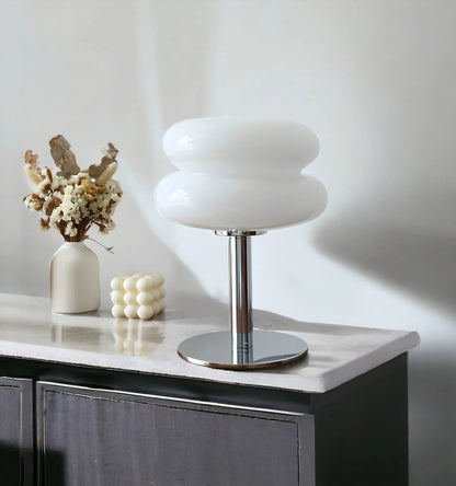 Halri | Slim USB Glass Desk Lamp with 3 Color Options - Halri