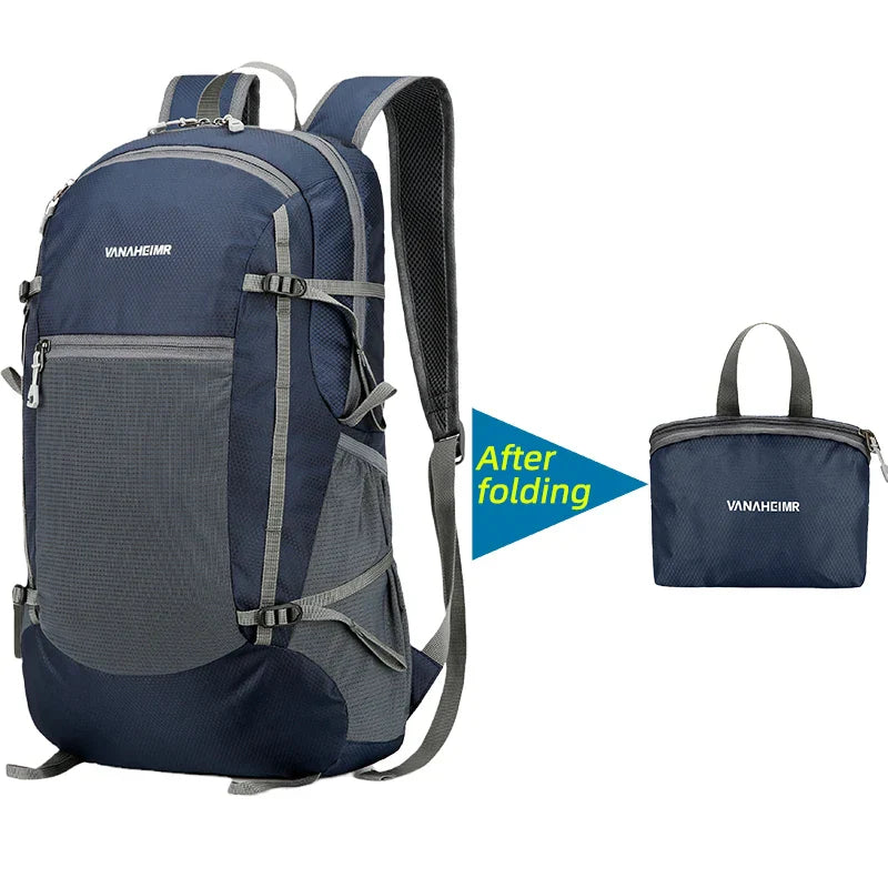 Sac à dos de voyage pliable et léger de 18 L