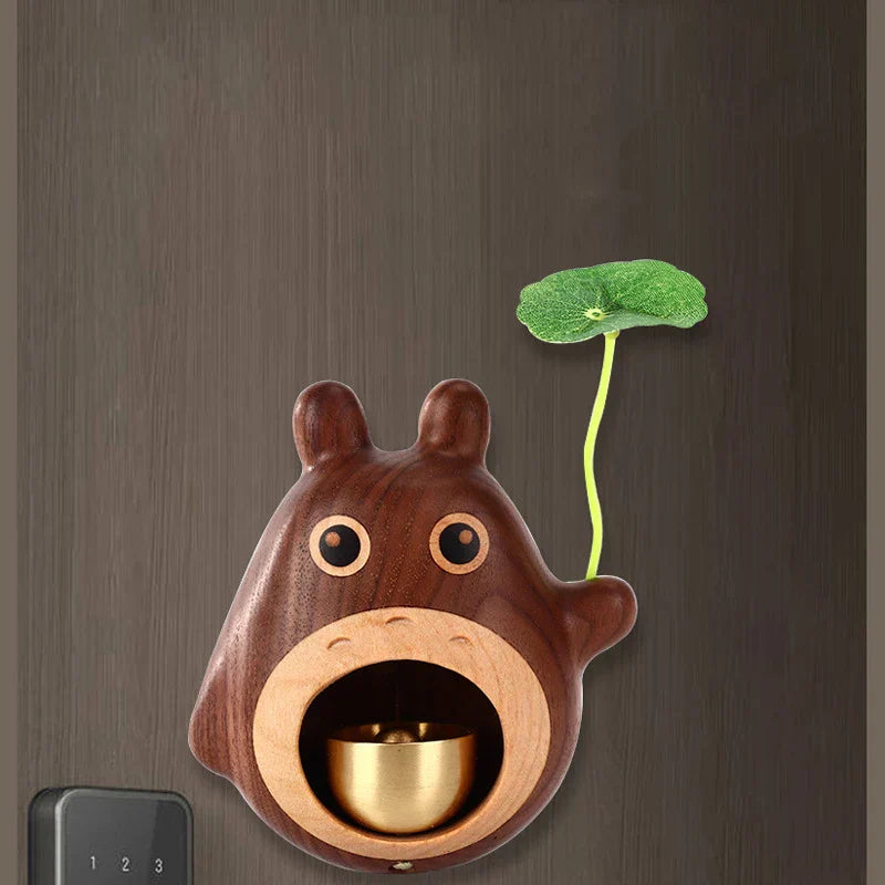 Funny Wood Penguin Door Bell - Halri