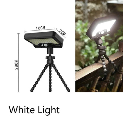 Détecteur de mouvement solaire réglable pour lampe de sécurité extérieure