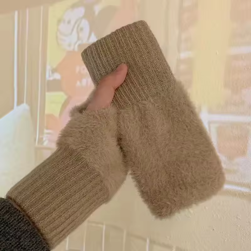 Gants en polaire unisexes confortables pour hommes et femmes