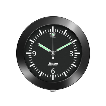 Horloge lumineuse adhésive pour tableau de bord de voiture