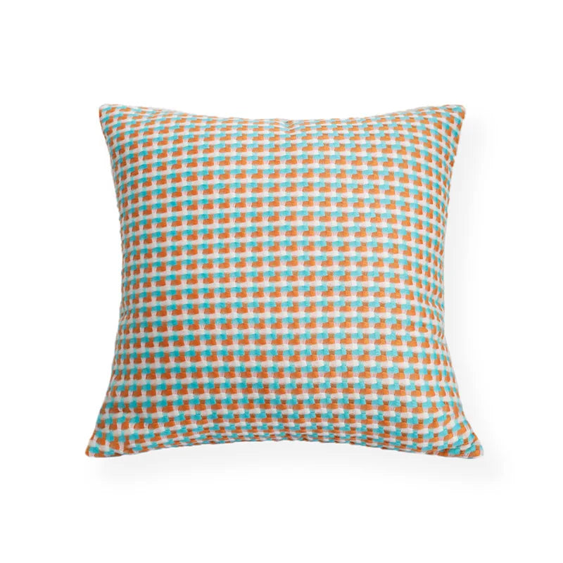 Coussin décoratif nordique coloré pour canapé et salon