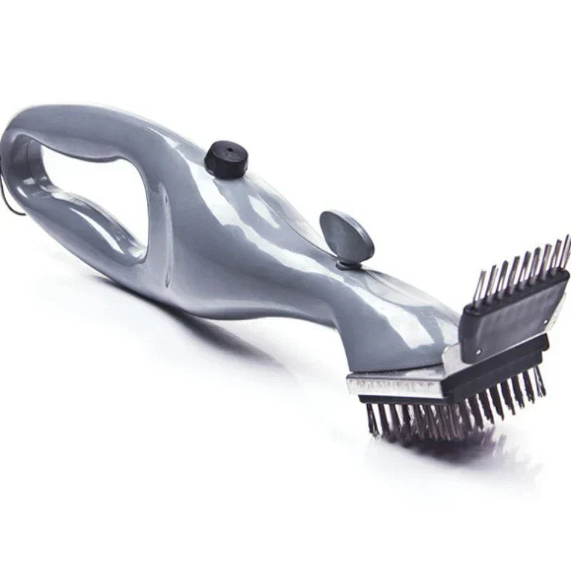 Easy Clean BBQ Brush with Scraper & Rust Shield - Halri
