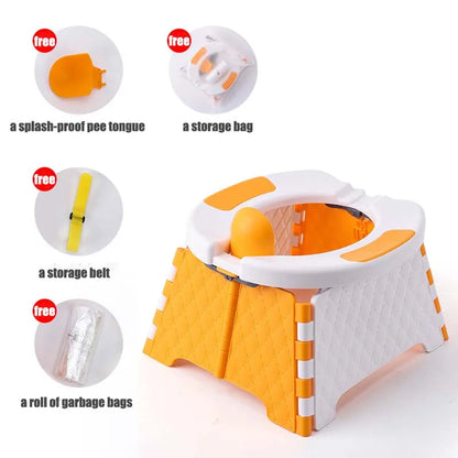 Chaise d'apprentissage de la propreté portable pour enfants