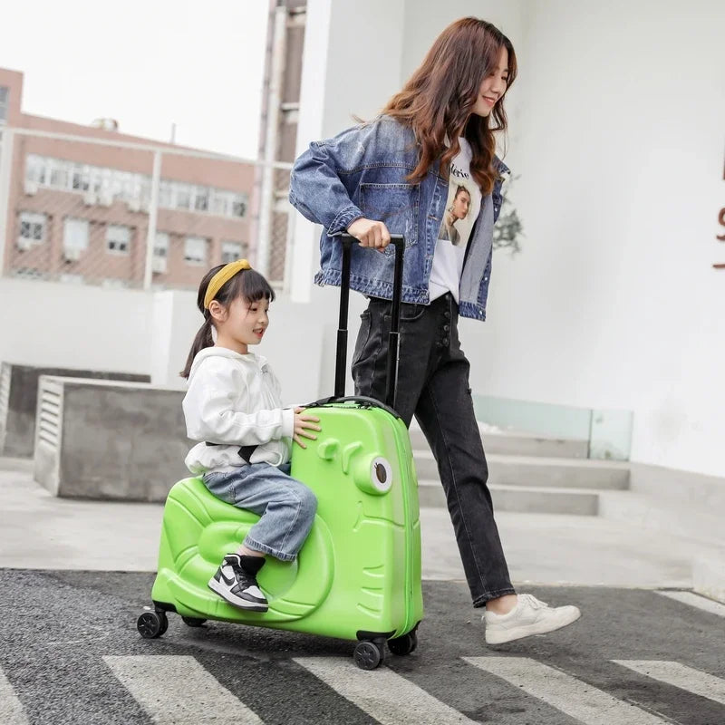 Chariot à bagages amusant pour enfants 