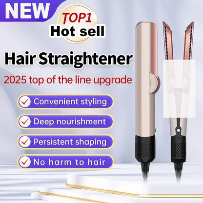 Lisseur et sèche-cheveux professionnel avec technologie ionique