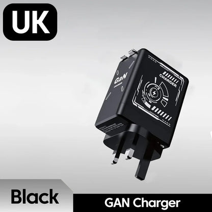 Chargeur portable rétractable rapide de 120 W