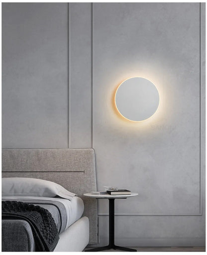 Applique murale moderne ronde à LED 