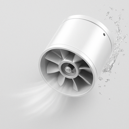 Ventilateur d'extraction silencieux à haute vitesse pour cuisine et salle de bain