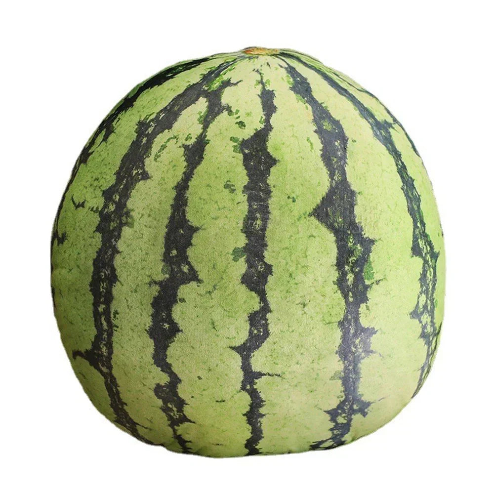 Coussin en peluche douce en forme de fruit pour la décoration intérieure