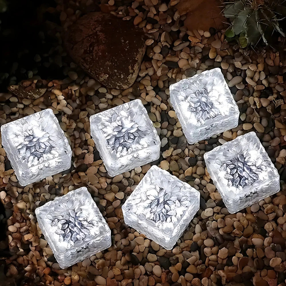 Solar Powered Outdoor Brick Light with Dusk Sensor – Waterproof Solar Garden Lights for Patio and Garden 7