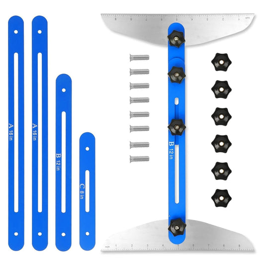 Accurate Stair Tread Cutting Guide - Halri